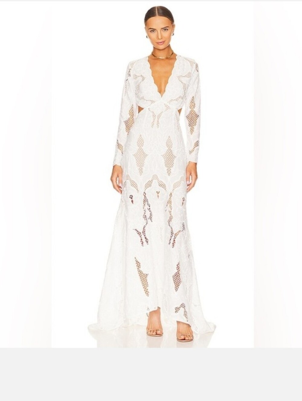 New Elliatt Free People Registry Gown in Ivory Medium
